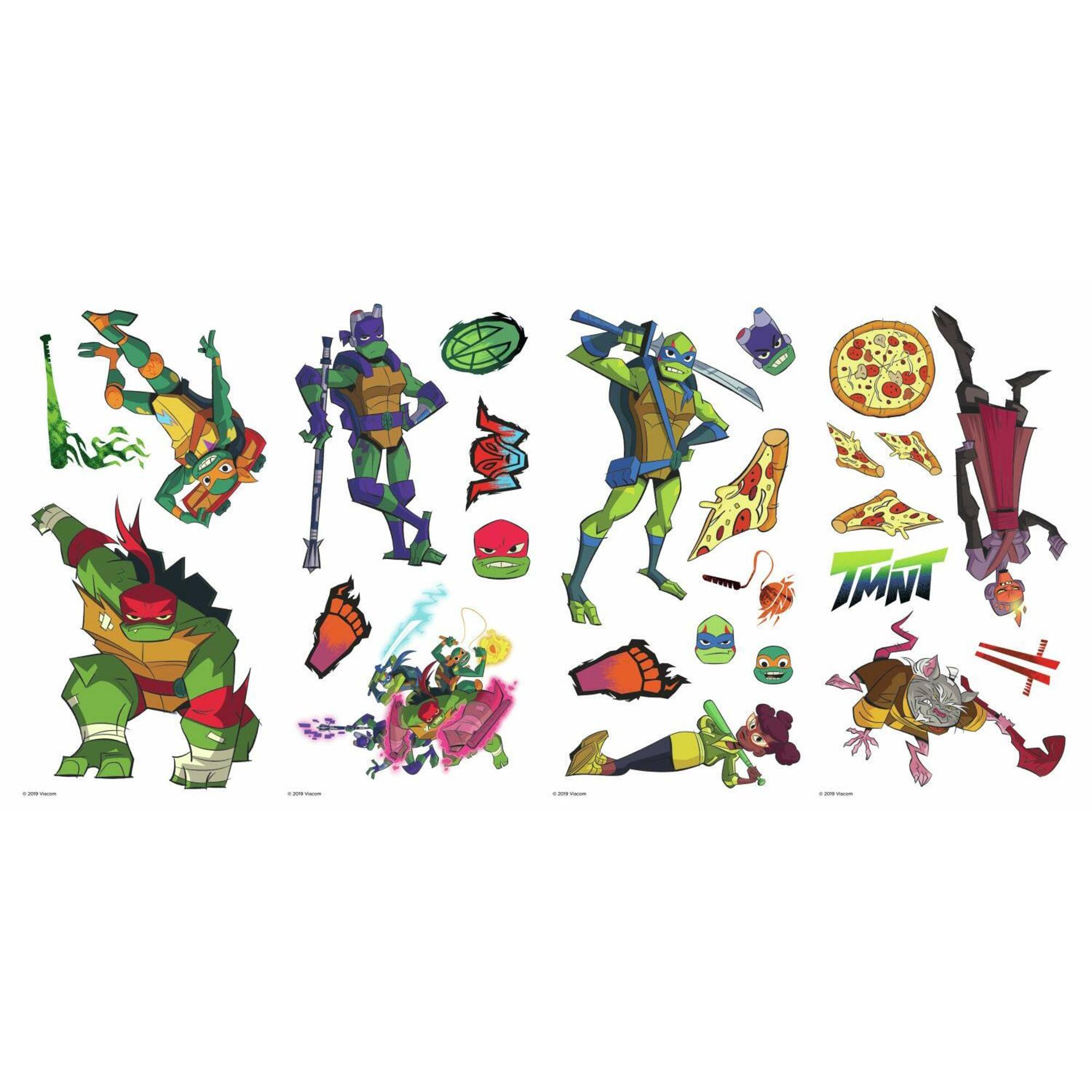 RoomMates Rise Of The Teenage Mutant Ninja Turtles Peel & Stick Wall Decals